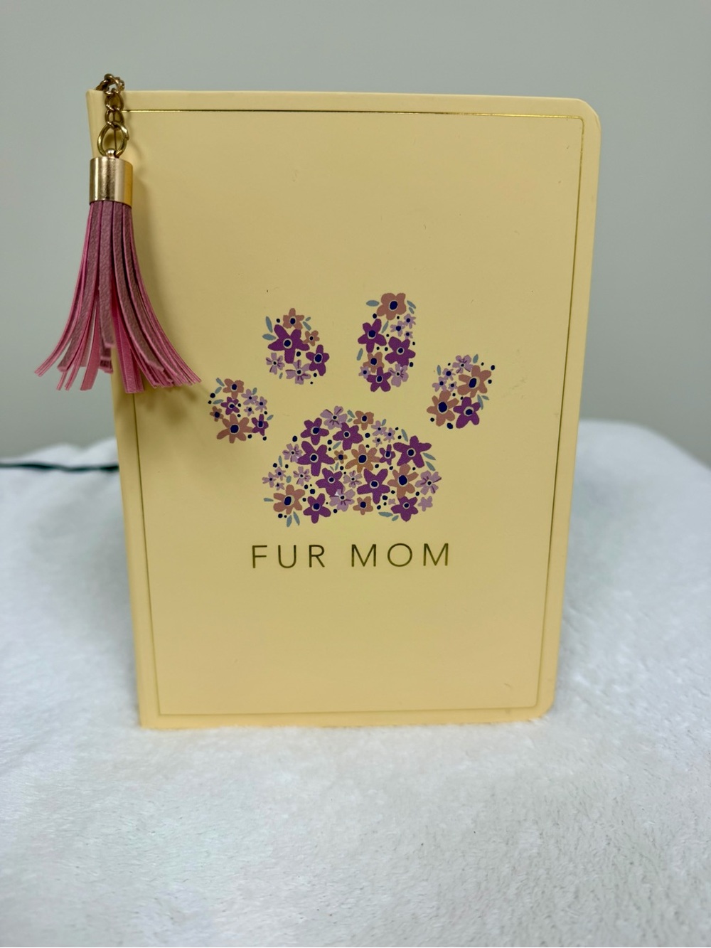 Threshold Fur Mom Floral Paw Journal